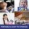 QUOKKA Magnet Puzzles for Toddlers 2-4 years old - 24 Pcs Travel Puzzles Games for Kids Ages 3-5 - Animal Space Dino Car Activities Toy for Boys & Girls 3-5 yo - Learning Magnet Gift for Road Trip